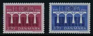 Denmark 755-6 MNH EUROPA
