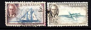 Barbados 221-2 used