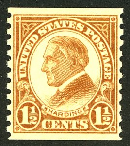 U.S. #598 MINT OG NH