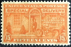 US #E16 *MNG* Single Motorcycle Delivery