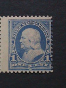 UNITED STATES-1894-SC#246 BENJAMIN FRANKLIN MINT NOT HING STAMP VERY FINE