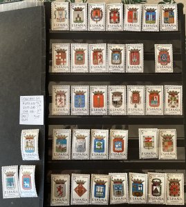 Spain MNH Selection #1045-1080- SCV=$17.85