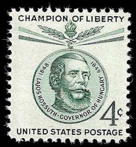 # 1117 MINT NEVER HINGED LAJOS KOSSUTH