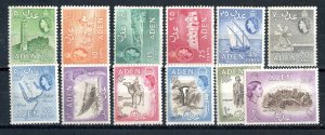 1953 Aden Sc.# 48/61 mnh** cv $65.35 ( 9590 BCXX )