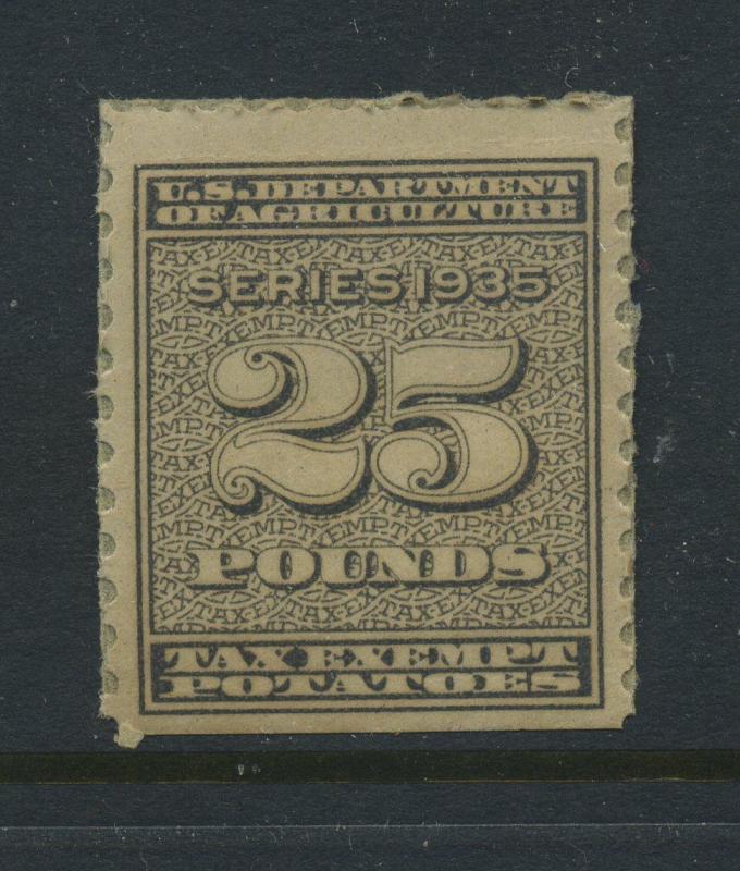 Scott #RI17 Potato Tax Mint Revenue Stamp (Stock #RI17-B2)