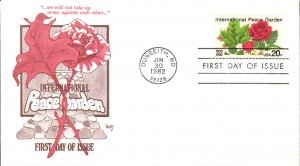 #2014 International Peace Garden Marg FDC