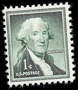 # 1031 MINT NEVER HINGED GEORGE WASHINGTON