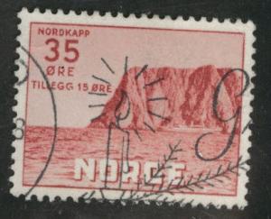 Norway Scott B60 used 1957 North Cape semi-postal