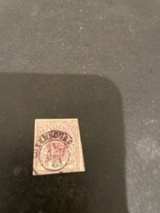 Luxembourg stamp sc 10 u