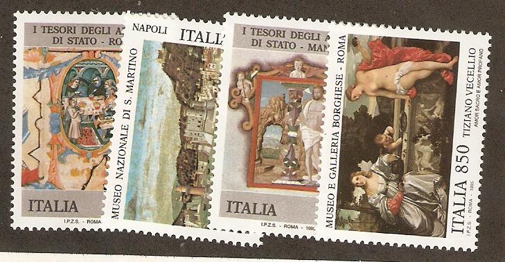 Italy Scott # 2023-6   Mint never hinged   