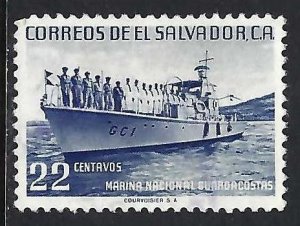 El Salvador 670 VFU SHIP 288F-3