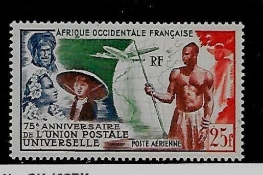 FRENCH WEST AFRICA SC C15 LH issue of 1949 - UPU