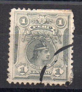 PERU - 1909 - MANCO CAPAC - DEFINITIVES - 1 - Oblitéré - Used -