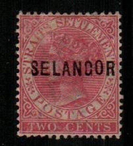 Malaya-Selangor Scott 7 Used (Catalog Value $125.00)