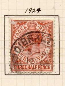 Gibraltar 1921-32 Early Issue Fine Used 1.5d. NW-157400