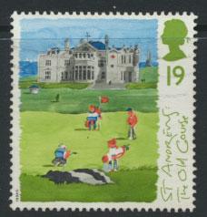 Great Britain SG 1829  Used  - Scottish Golf Courses 