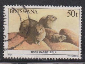 BOTSWANA Scott # 419 Used - Rock Dassie