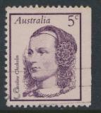 Australia  Sc# 447 Caroline Chisholm  1968  Used  Booklet stamp see details 