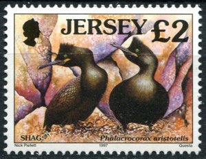 Jersey Sc#785 MNH, £2 multi, Definitive Series 1997-1999: Seabirds and Wader...