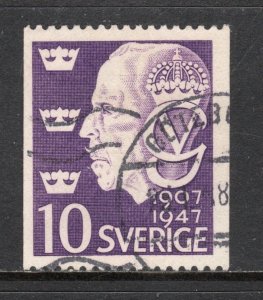 Sweden Scott#  386  single used