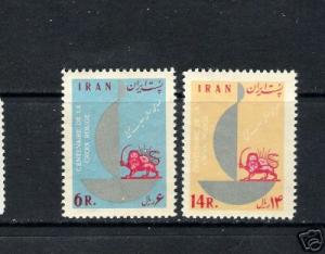 631G IRAN 1251-2 MNH RED CROSS