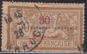 French Morocco 51 Liberty & Peace O/P 1914