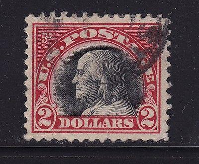 547 VF-XF used neat cancel with nice color cv $ 40 ! see ...