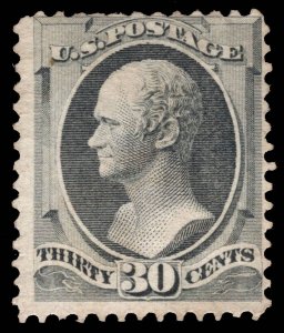 US STAMPS # 165 UNUSED NO GUM CAT. $1,300 LOT #1484