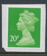 Great Britain SG U2924 Security Machin 20p  M17L  Used 