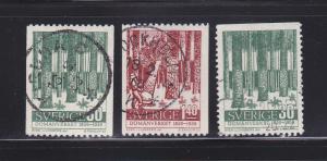 Sweden 544-546 Set U Forest