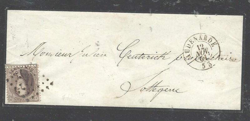 GERMANY BERLIN (P2908B) 50PF BERLIN SURCH ON MOURNING COVER TO PARIS