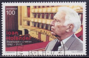 Austria, 2010, Ioan Holender , Mi#2877, used++