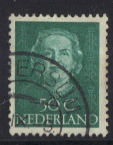 Netherlands  #317  used   1949  Queen Juliana  50 c