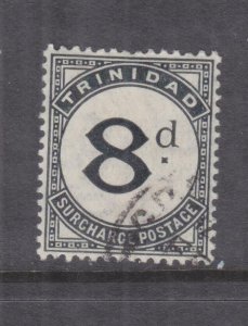 TRINIDAD, POSTAGE DUE, 1905 Mult. CA, 8d. Black, used,