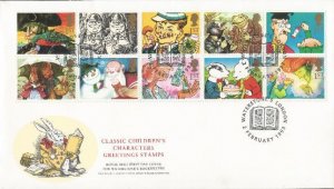 Great Britian Children's Greetings FDC