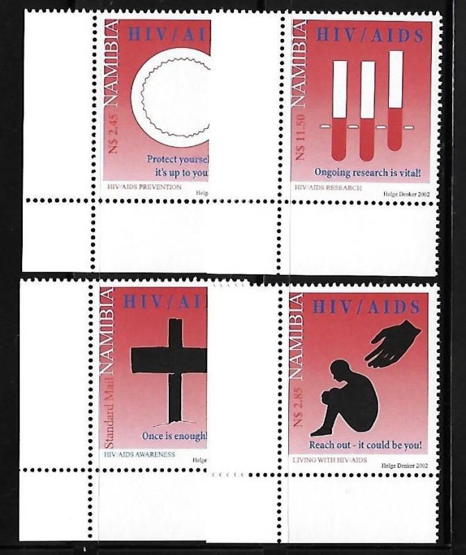 Namibia 2002 Prevention of Aids MNH A633