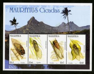 MAURITIUS 955a MNH S/S SCV $4.00 BIN $3.00