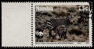 Namibia #695 Mountain Zebra Used CV$1.10