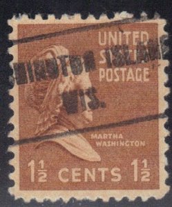 USA SCOTT #805,  USED 1.5c 1938  SEE SCAN