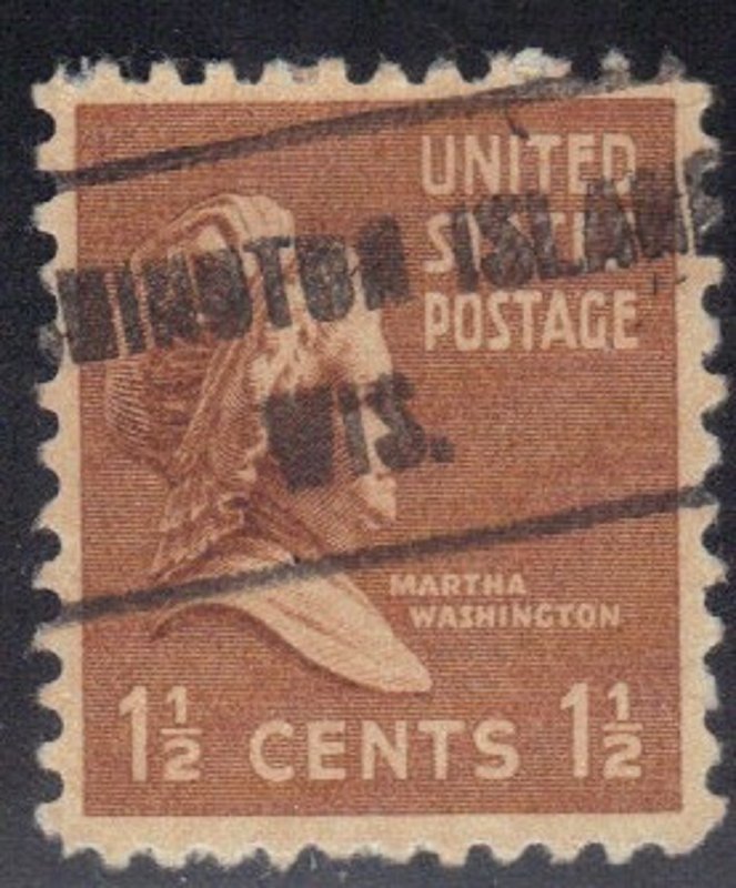 USA SCOTT #805,  USED 1.5c 1938  SEE SCAN