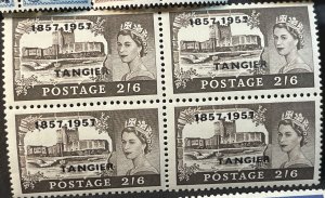 GREAT BRITAIN/BOA/TANGIER # 592-611-MNH--COMPLETE SET IN BLOCKS OF 4--1957