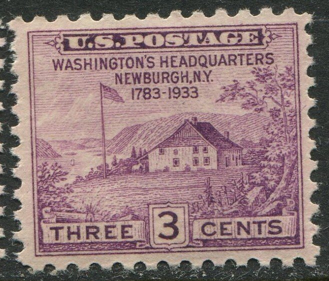 727 3c Washington HQ  MINT  NH OG  VF
