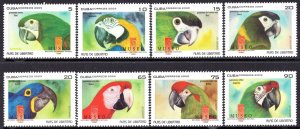Cuba 2009 - Fauna - Birds - Parrots - MNH Set