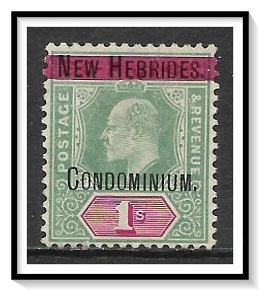 New Hebrides - British #9 King Edward VII MHR