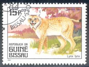 Guinea Bissau ~ #565 ~ Carnivorous Animals ~ Used CTO