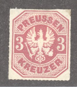 German States- Prussia, Scott #25, MH