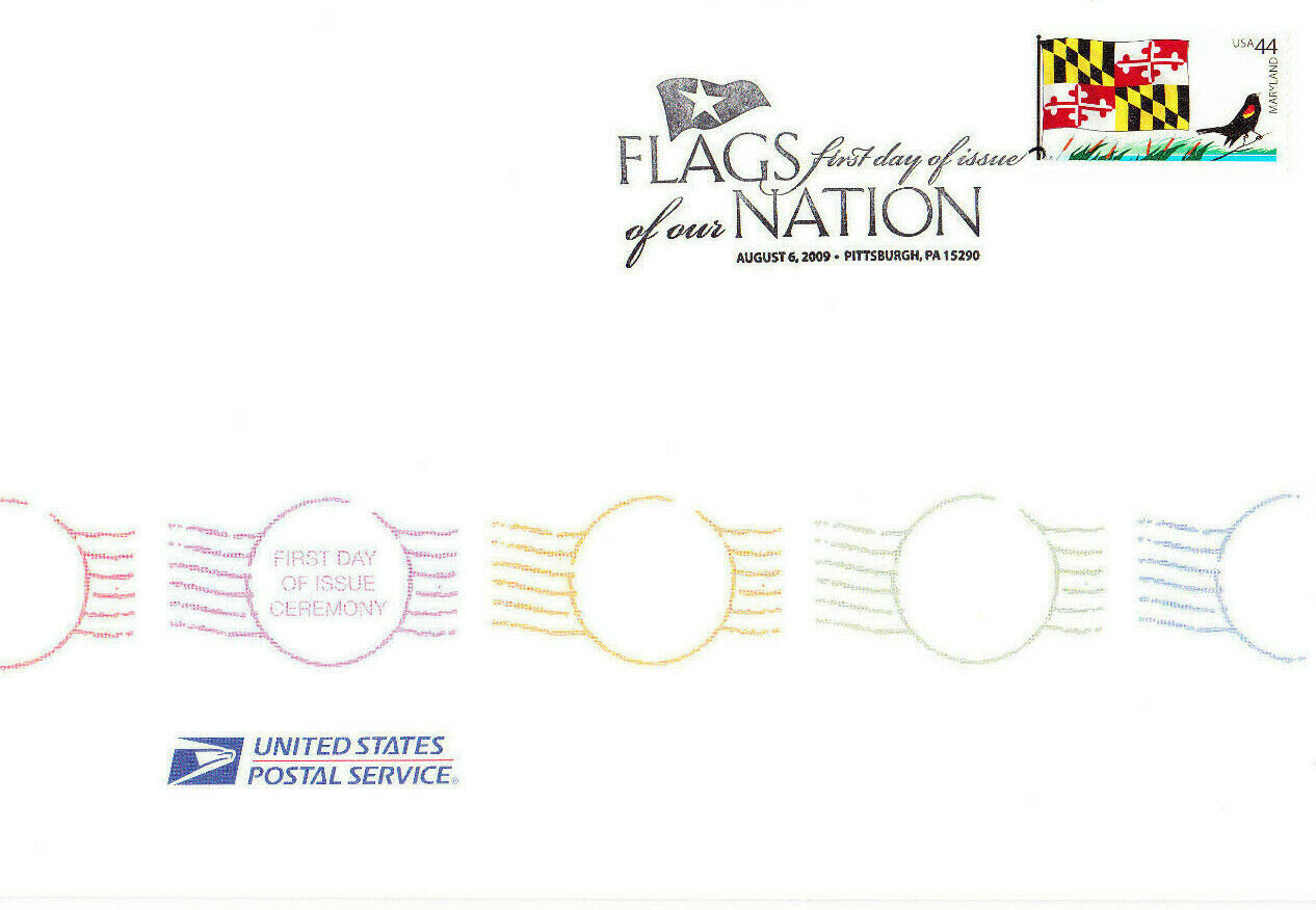 4296 - 2009 44c Flags of Our Nation: Maryland - Mystic Stamp Company