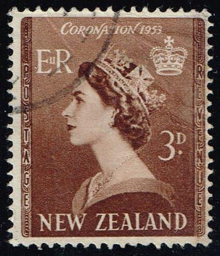 New Zealand #281 Queen Elizabeth II; Used Spacefiller (0.25)