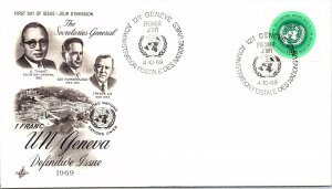 United Nations Geneva, Worldwide First Day Cover