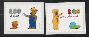 Denmark  Scott#  1540-1541  MNH  (2011 Children's Television Characters)